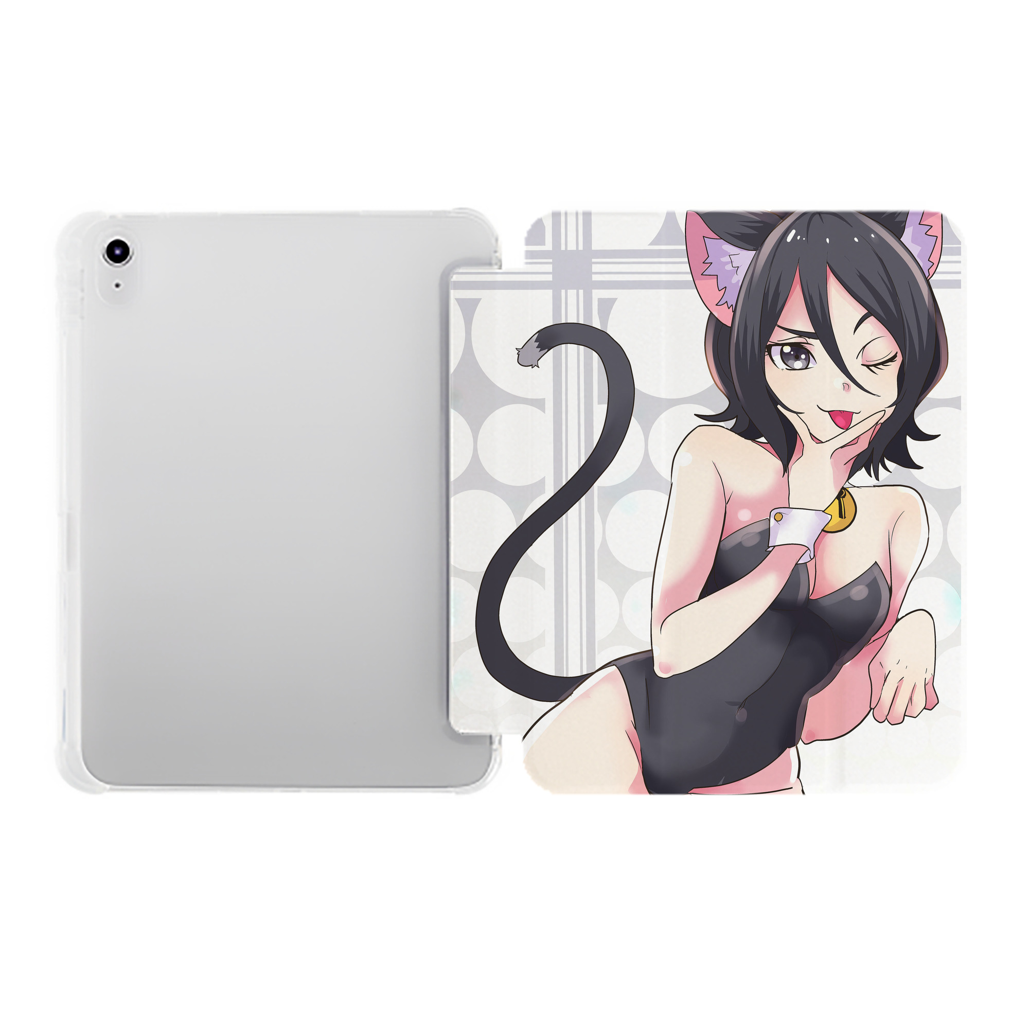 （画像用） ブリーチ BLEACH IPad ケース ペン収納付き 三つ折りスタンド PUレザー×シリコン 対応機種9.5/10.5/10.9インチ